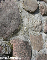 Kamienie z nazwiskami poległych