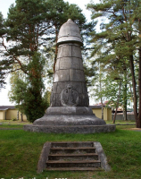 Pomnik na cmentarzu jeńców rosyjskich z I wojny