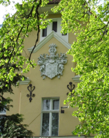 Lubiana, pałac, herb von Schroeder