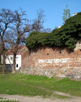 Fragment murów obronnych