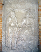 Płyta nagrobna Hansa Heinricha von Flemming oraz jego żony z rodz. von Borck.