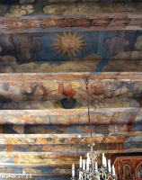 Malowidła z 1697r. na stropie kościoła 