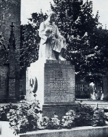 Niezachowany pomnik poświęcony poległym w I wojnie światowej.