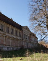 Rościn, pałac z XVIII w.