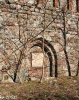 Rościn, dawny kościół romański 
