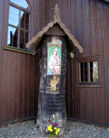 Rzeźba ze zlotu rodziny Borzyszkowskich