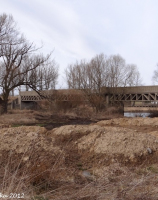 120. Nowielice, most nieczynnej linii kolejki wąskotorowej (11,2 km)