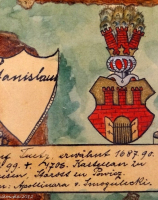 Herb v. SMOGULECKI (GRZYMAŁA)