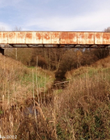 10_Cieszeniewo, stalowy most kolejowy nad Regą