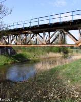Gwda Mała, most linii kolejowej nr 405