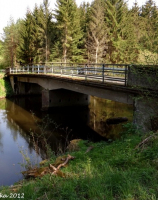 Podgaje, most drogowy do wsi Grudna