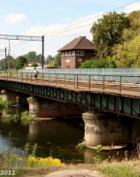Piła, most kolejowy linii nr 203 