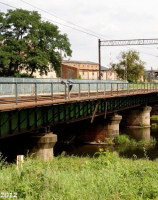 27. Piła, most kolejowy nad Gwdą, linia 203