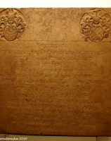 Tablica fundacyjna rodziny von Crockow, ok. 1728 r.