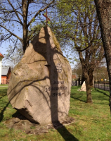 Łupawa, pomnik poświęcony poległym w I wojnie światowej