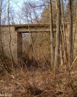 Lepino, most kolejowy nad Pokrzywnicą