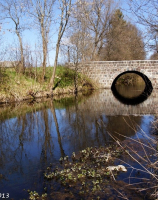 Stare Wierzchowo, most drogowy nad Gwdą