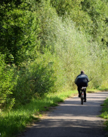 Zajączkowo, ścieżka rowerowa