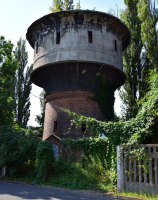 Choszczno, kolejowa wieża ciśnień