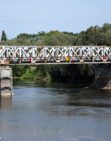 Kostrzyn n. O., most kolejowy nad Wartą, linia nr 273