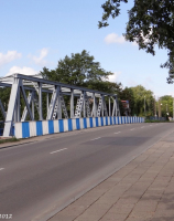 Kołobrzeg, most linii 402 nad Parsętą