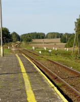 Żółtnica, stacja kolejowa linii 210