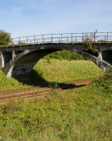 Jaromierz, wiadukt drogowy nad linią 210