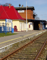 Nowogard, linia 402, dworzec kolejowy