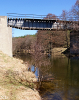 Liszkowo, most linii 425 nad Piławą