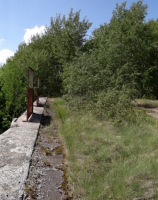 Lisowo, wiadukt berlinki nad linią 202