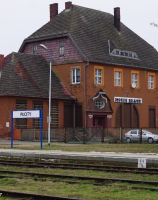 Płoty, dworzec kolejowy