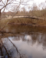 Lubiechowo, most nad Parsętą