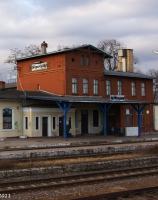 Nowogard, linia 402, dworzec kolejowy