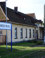 Drawski Młyn, stacja PKP