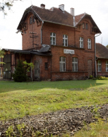 Kiszewo, dawna stacja kolejowa linii 381