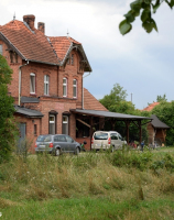 Bąblin, dawna stacja kolejowa linii 381