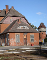Płoty, dworzec kolejowy